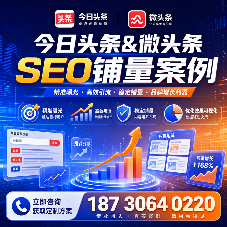 巴中头条号SEO矩阵批量内容铺量成功案例