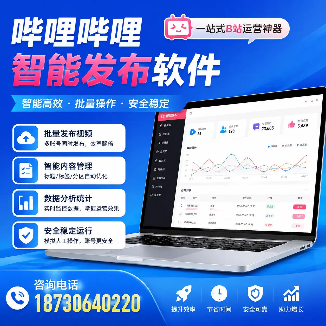 如何通过哔哩哔哩智能发布软件提升 巴中 企业曝光率